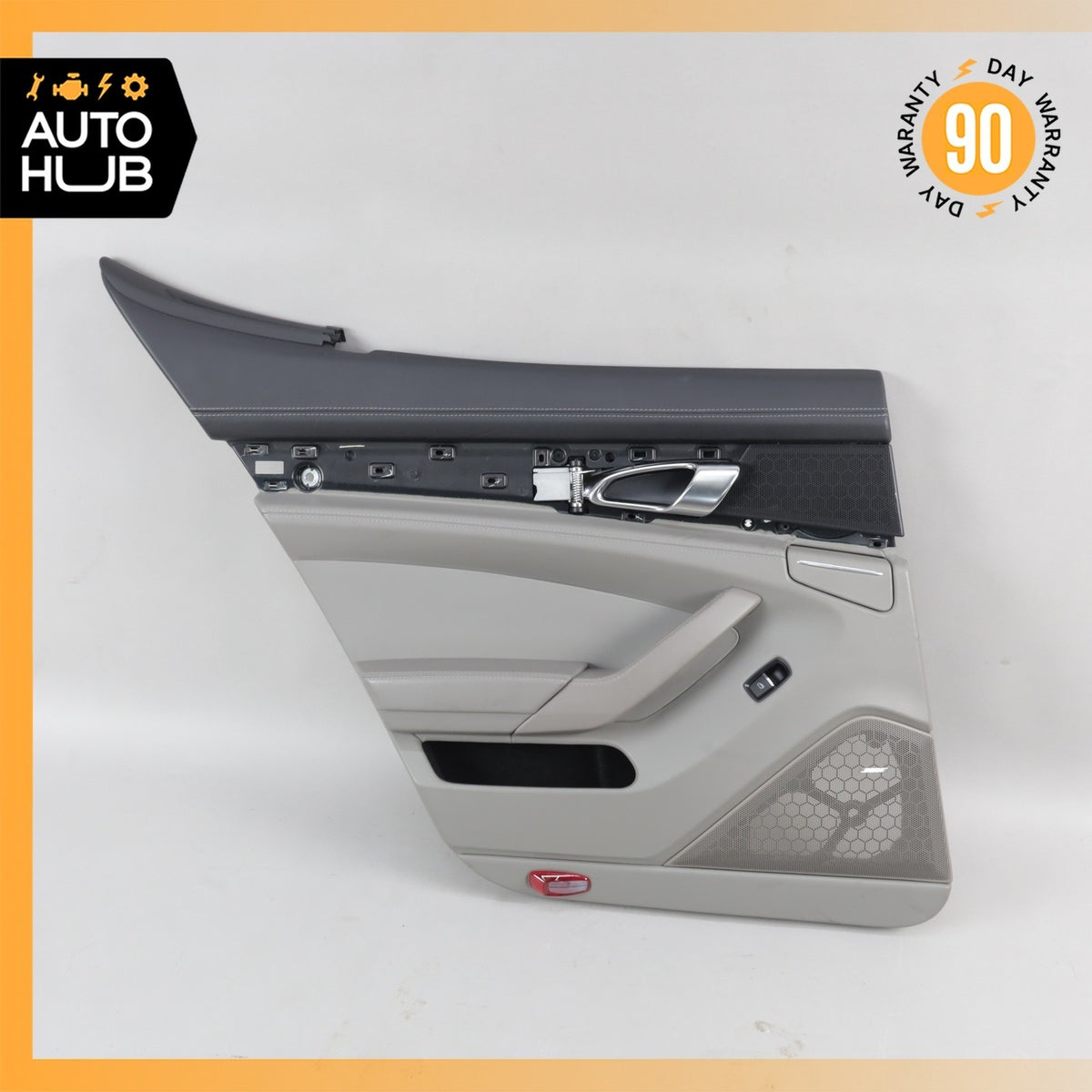 10-16 Porsche Panamera 970 Rear Left Side Interior Door Panel Leather OEM 68k - photo 1