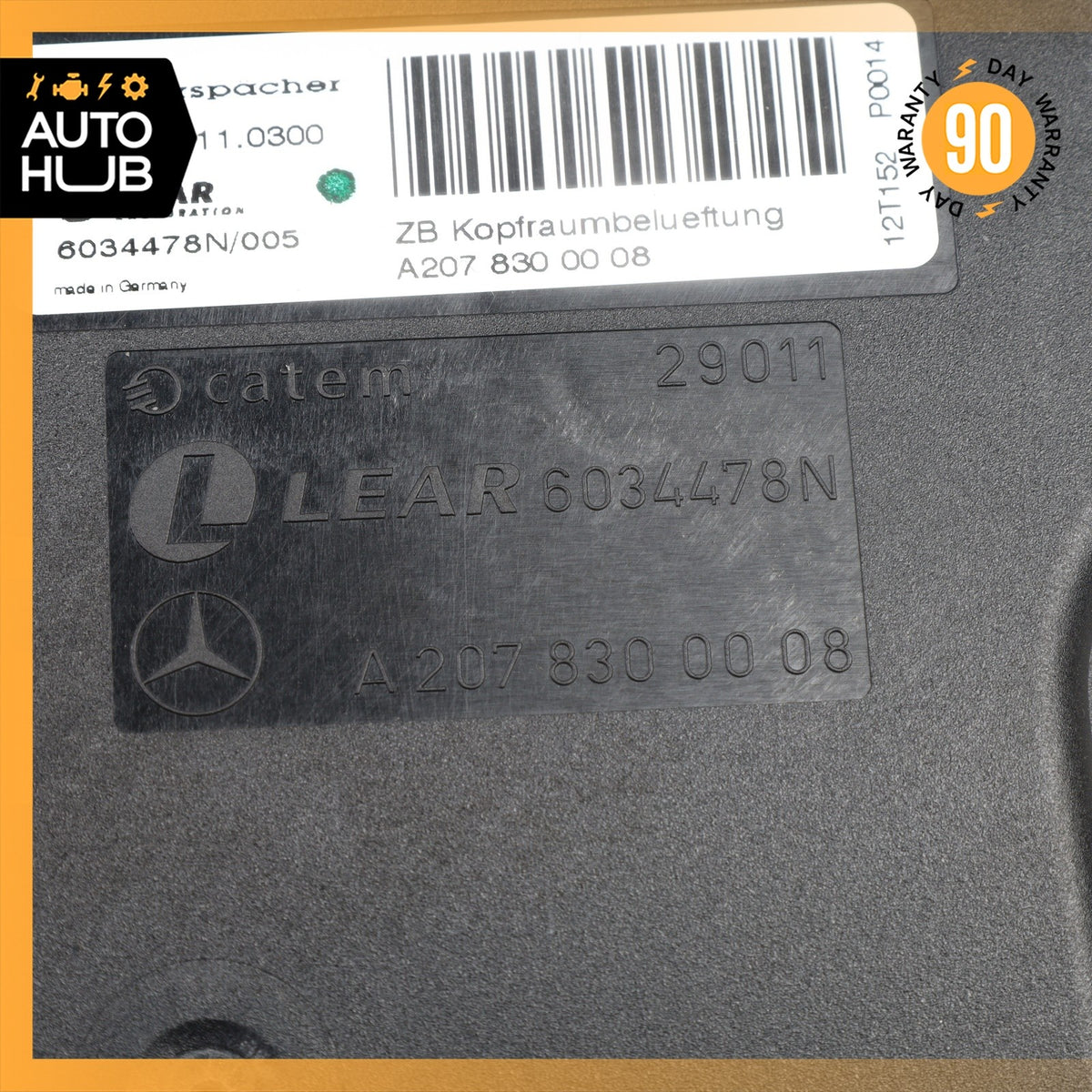 11-20 Mercedes R231 SL550 E350 SL400 Seat Blower Fan Motor Right or Left OEM - photo 12