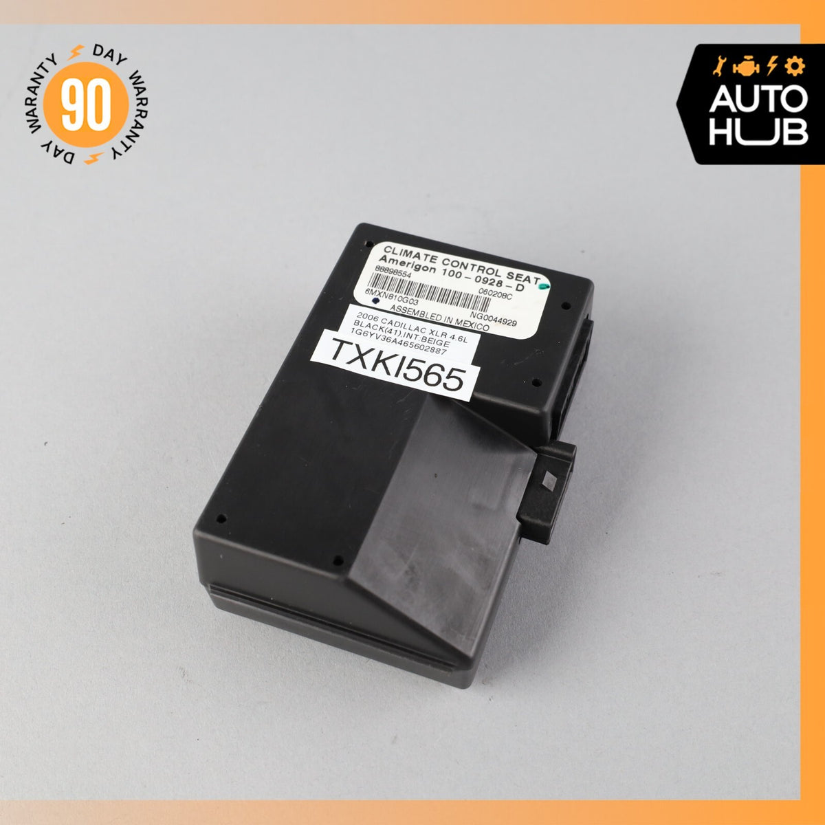 04-09 Cadillac XLR Front Left Driver Side Seat Control Module 88898554 OEM - photo 1