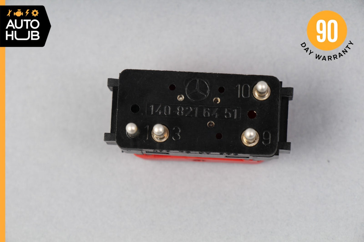 96-02 Mercedes R129 SL320 SL500 CL500 Hazard Warning Light Switch Button OEM - photo 7