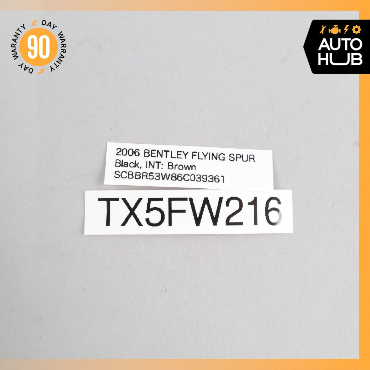 03-12 Bentley Continental Flying Spur Engine Motor Smog Air Pump Check Valve OEM - photo 9