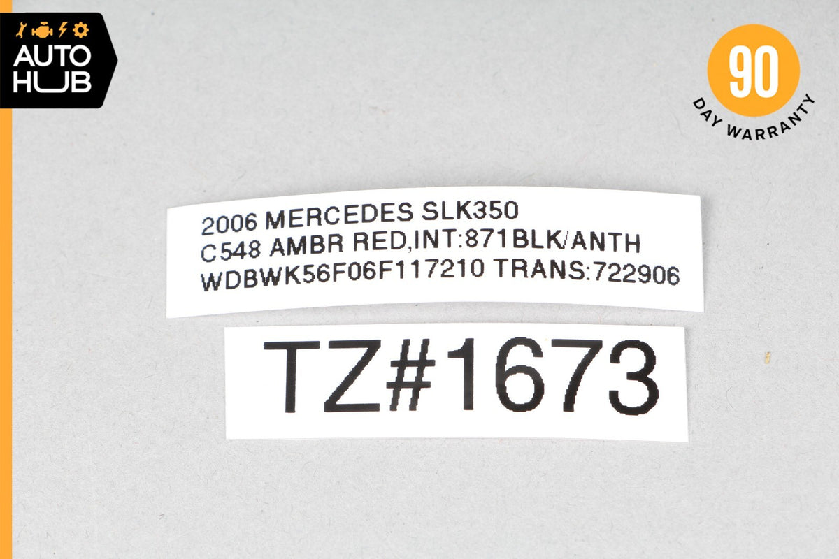 05-11 Mercedes R171 SLK350 SLK280 Seat Headrest Head Rest Left or Right OEM - photo 12