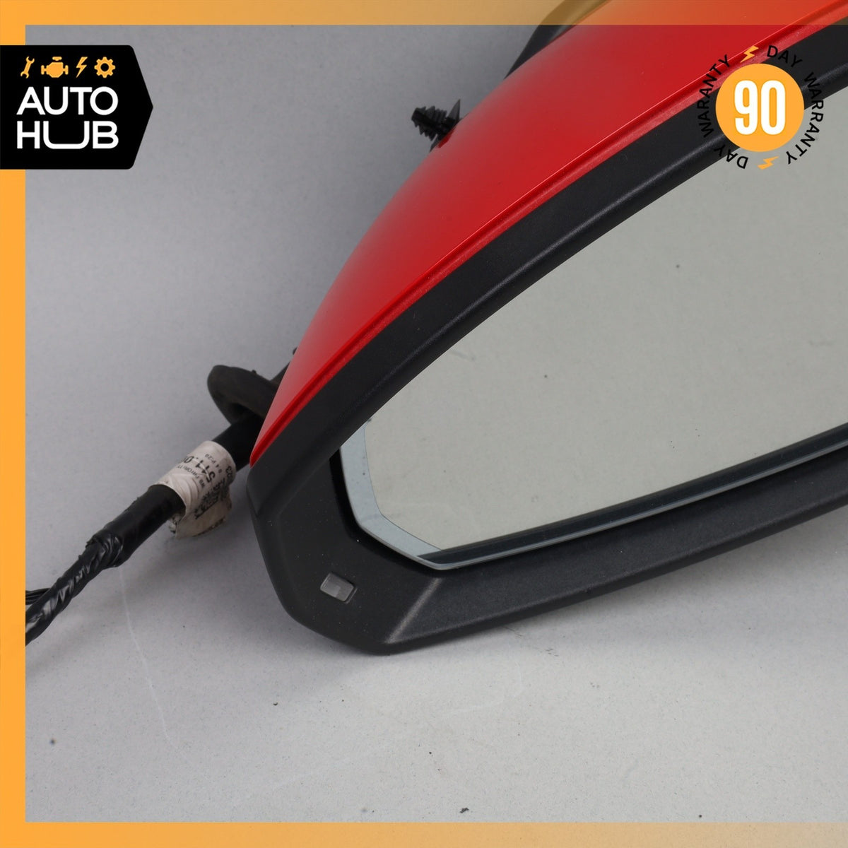 16-18 Audi 8V A3 E-Tron Front Left Side Rear View Mirror w/ Blind Spot OEM 78k - photo 3