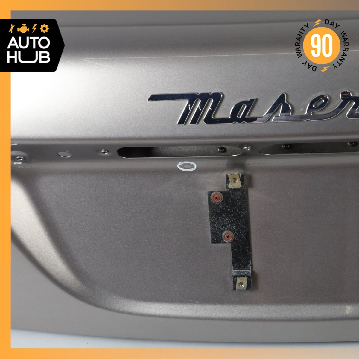 03-13 Maserati Quattroporte M139 Trunk Lid Panel Assembly OEM - photo 7