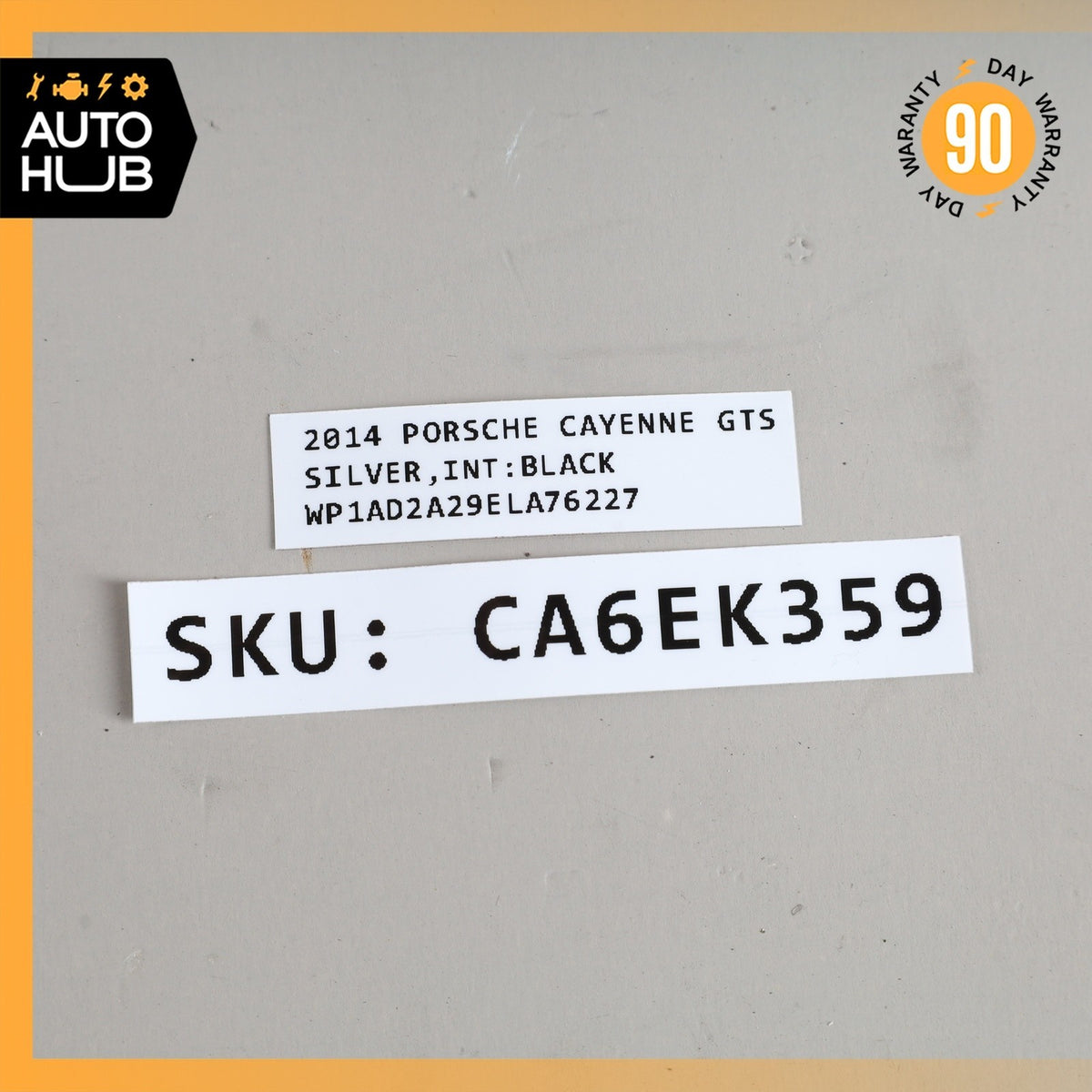 13-14 Porsche Cayenne 958 Steering Column Clockspring Switch 7P5953507KN OEM 92k - photo 21