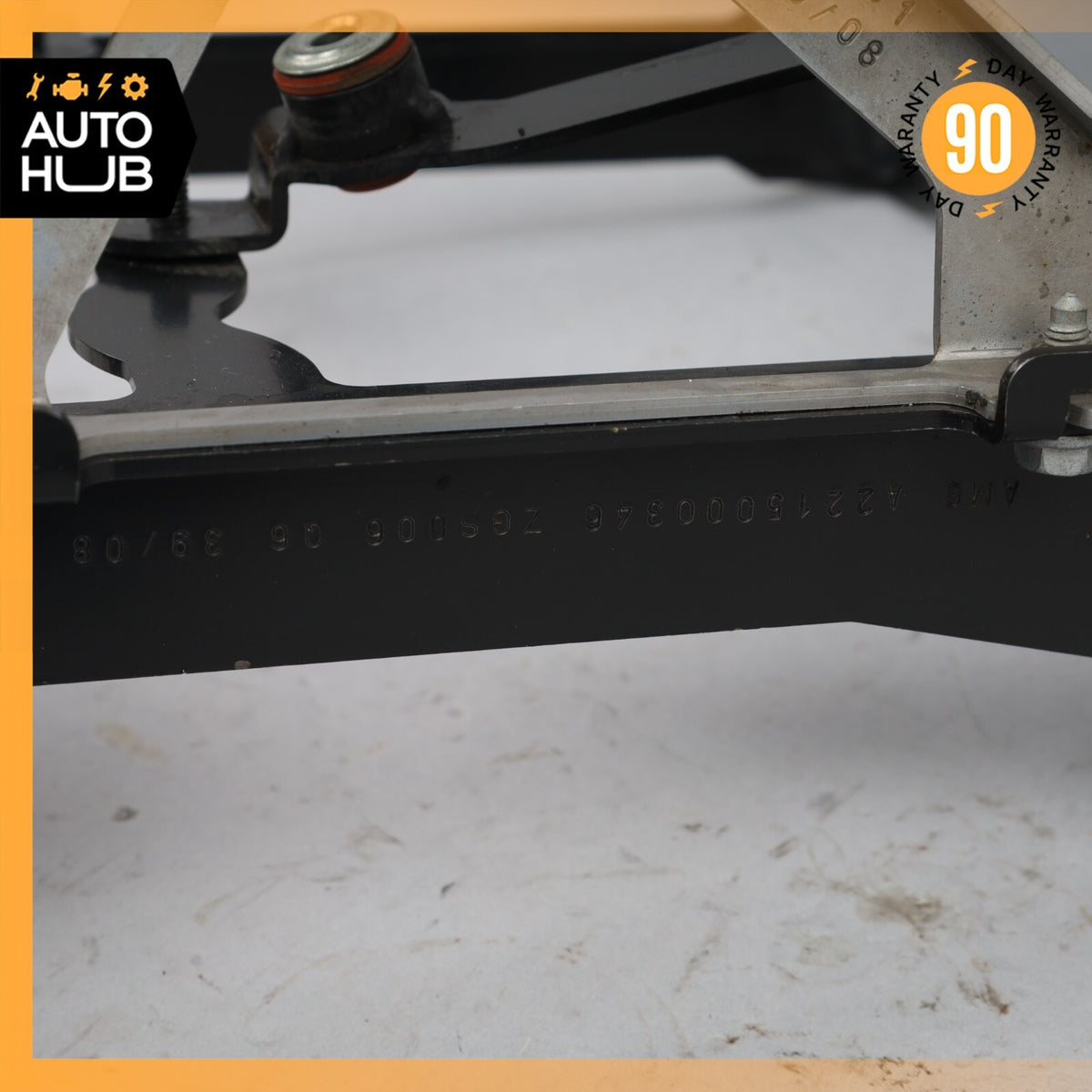 07-14 Mercedes W221 S65 CL65 AMG Auxiliary Water Cooler Radiator Bracket OEM - photo 10