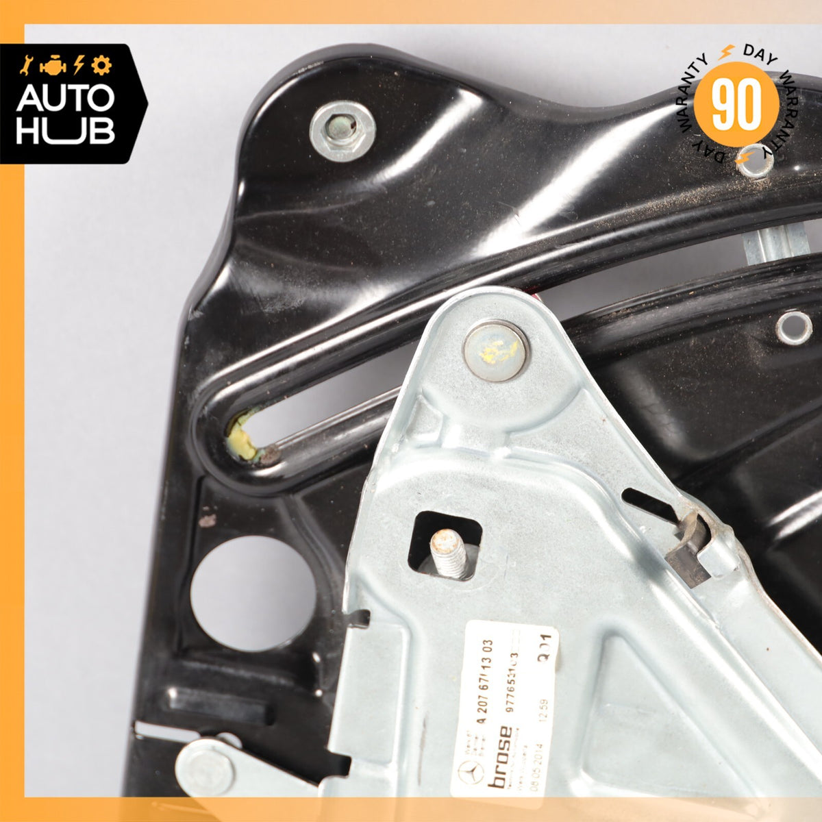 Mercedes W207 E350 E400 Coupe Rear Left Driver Side Window Regulator w/Motor OEM - photo 10