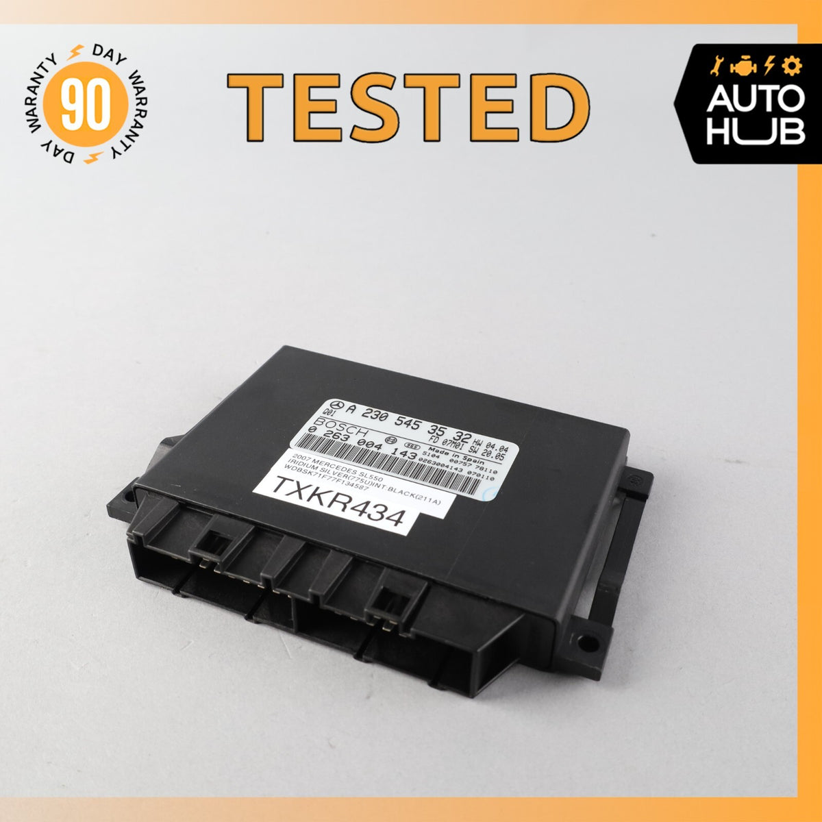 07-08 Mercedes R230 SL550 SL55 AMG Parktronic Park Assist Control Module OEM - photo 1