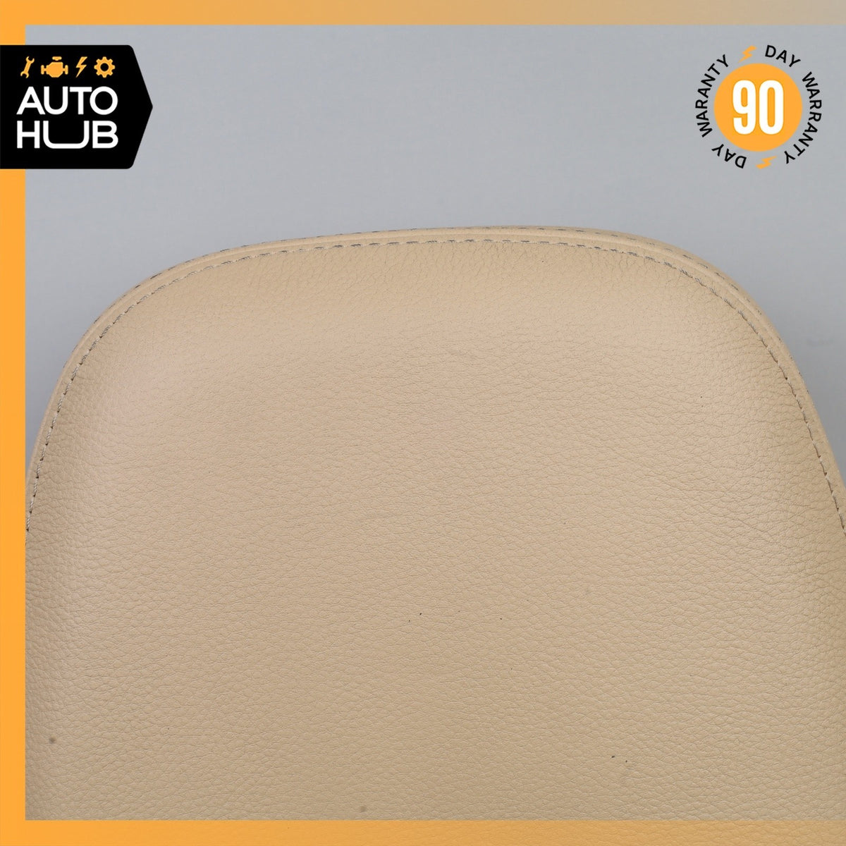 11-14 Porsche Cayenne 958 Hybrid S Front Right Side Headrest Head Rest Beige OEM - photo 2