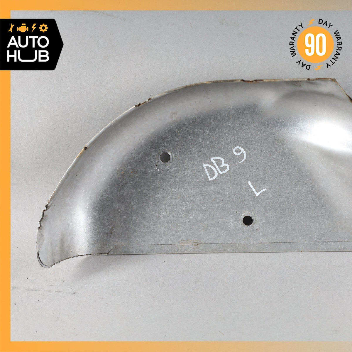 Aston Martin DB9 Left Exhaust Manifold Upper Heat Shield Panel 4G439A462AC OEM - photo 7