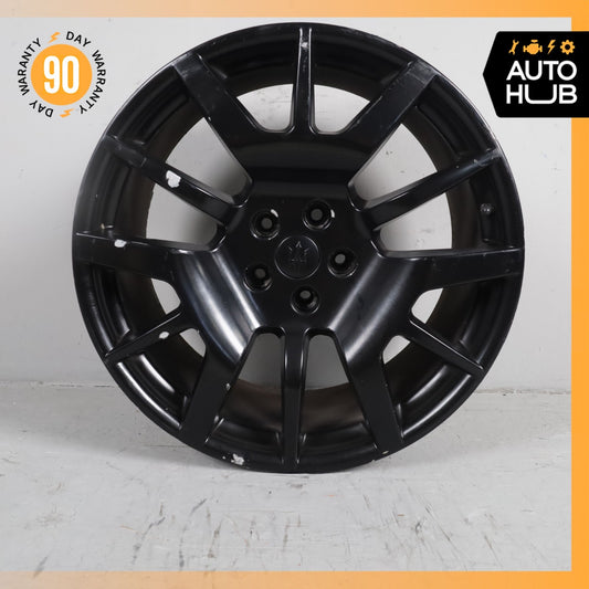Maserati GranTurismo M145 10.5 x 20 20" Rear Wheel Rim Black 231479 OEM - photo 1