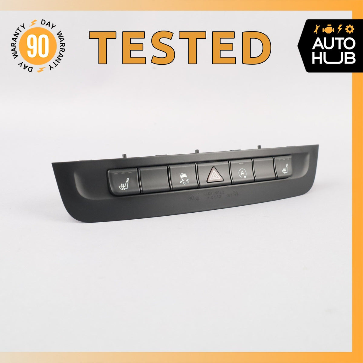 14-19 Mercedes W117 CLA45 AMG CLA250 Hazard Control Switch Panel OEM - photo 1