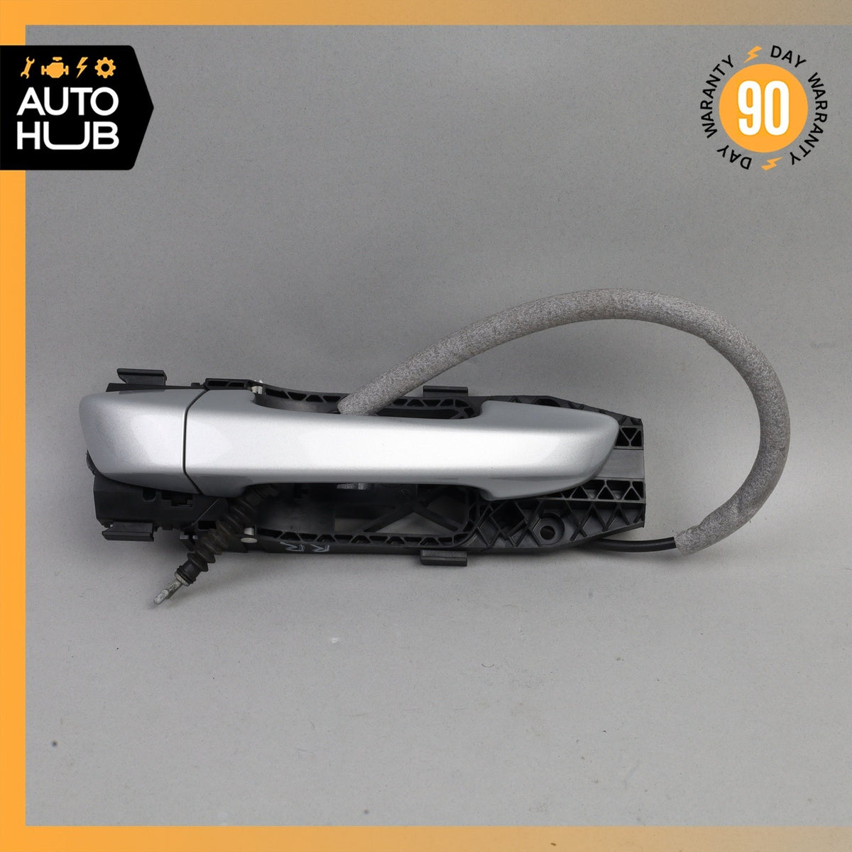 11-18 Porsche Cayenne 958 Front or Rear Right Exterior Door Handle Silver OEM - photo 1