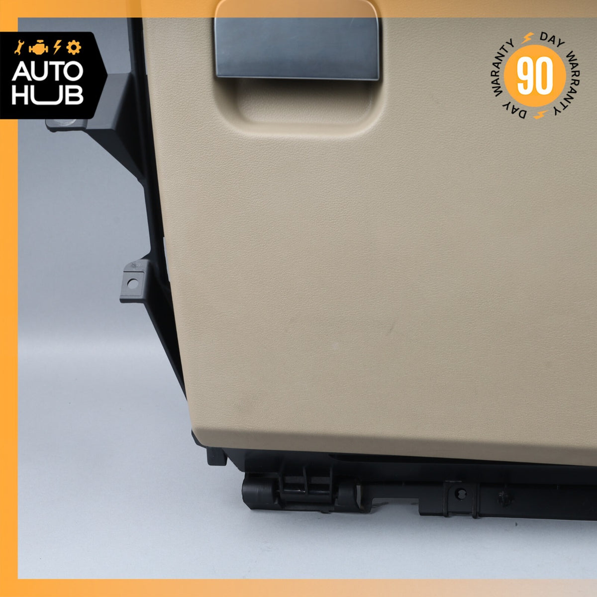 10-16 Land Rover LR4 HSE Dashboard Glove Box Compartment Beige OEM - photo 8