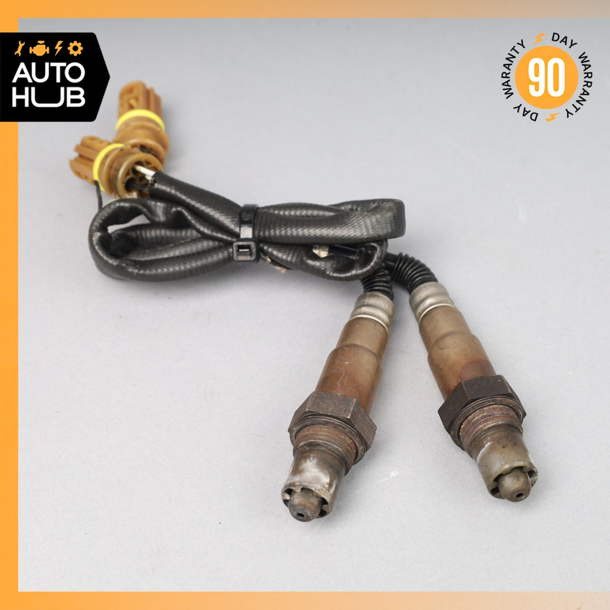 Mercedes R230 SL500 SL55 AMG Oxygen O2 Sensor Lambda Set of 2 0015407617 OEM - photo 1