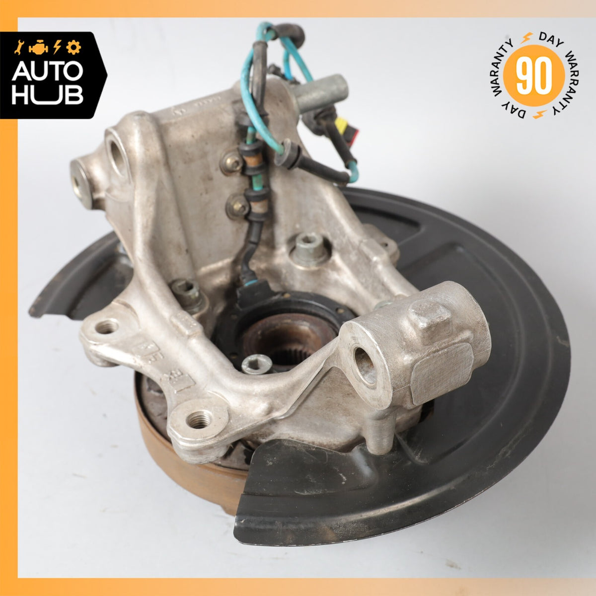 02-04 Maserati Coupe 4200 Rear Right Side Spindle Knuckle Hub OEM - photo 11