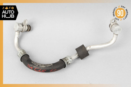 11-20 Mercedes W218 CLS550 E550 Right Turbocharger Coolant Feed Hose Pipe OEM - photo 1