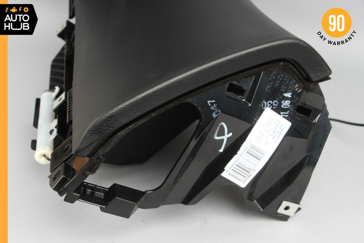 07-09 Mercedes W211 E350 E550 Dashboard Glove Box Storage Compartment Black OEM - photo 8