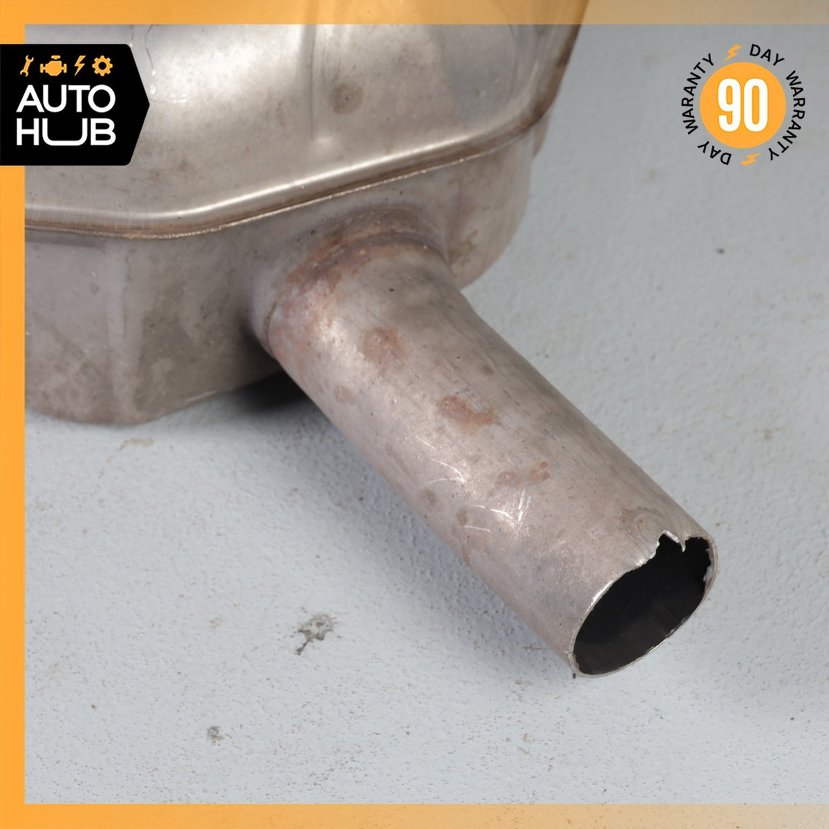 11-12 Audi D4 A8 4.2L V8 Left & Right Exhaust Muffler Mufflers Tips OEM - photo 11