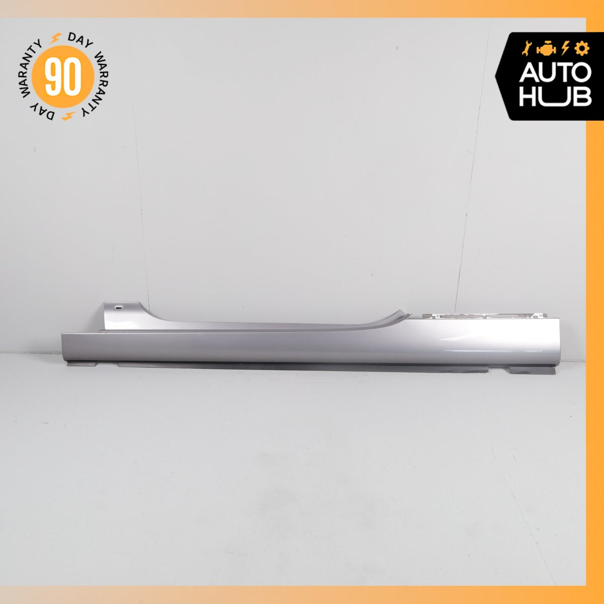 07-11 Bentley Continental GTC Left Driver Side Skirt Rocker Panel Silver OEM 46k - photo 2