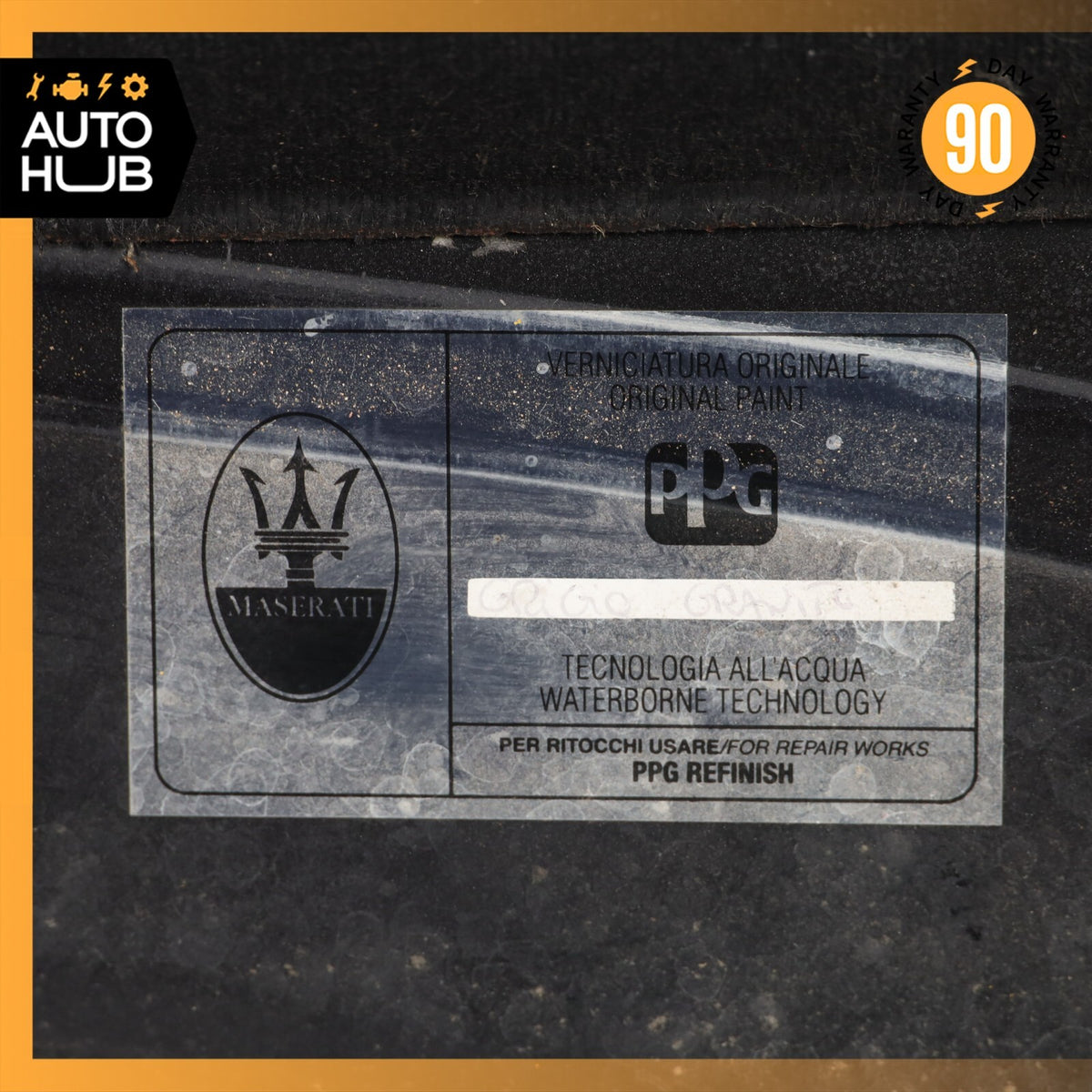 03-13 Maserati Quattroporte M139 Hood Bonnet Cover Panel Assembly Gray OEM - photo 13