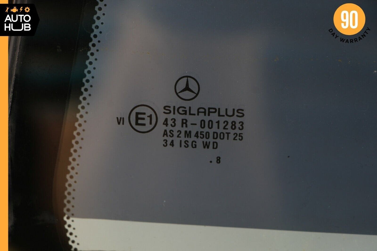 93-99 Mercedes W140 S600 Coupe CL500 Rear Left Side Quarter Window Glass OEM - photo 6