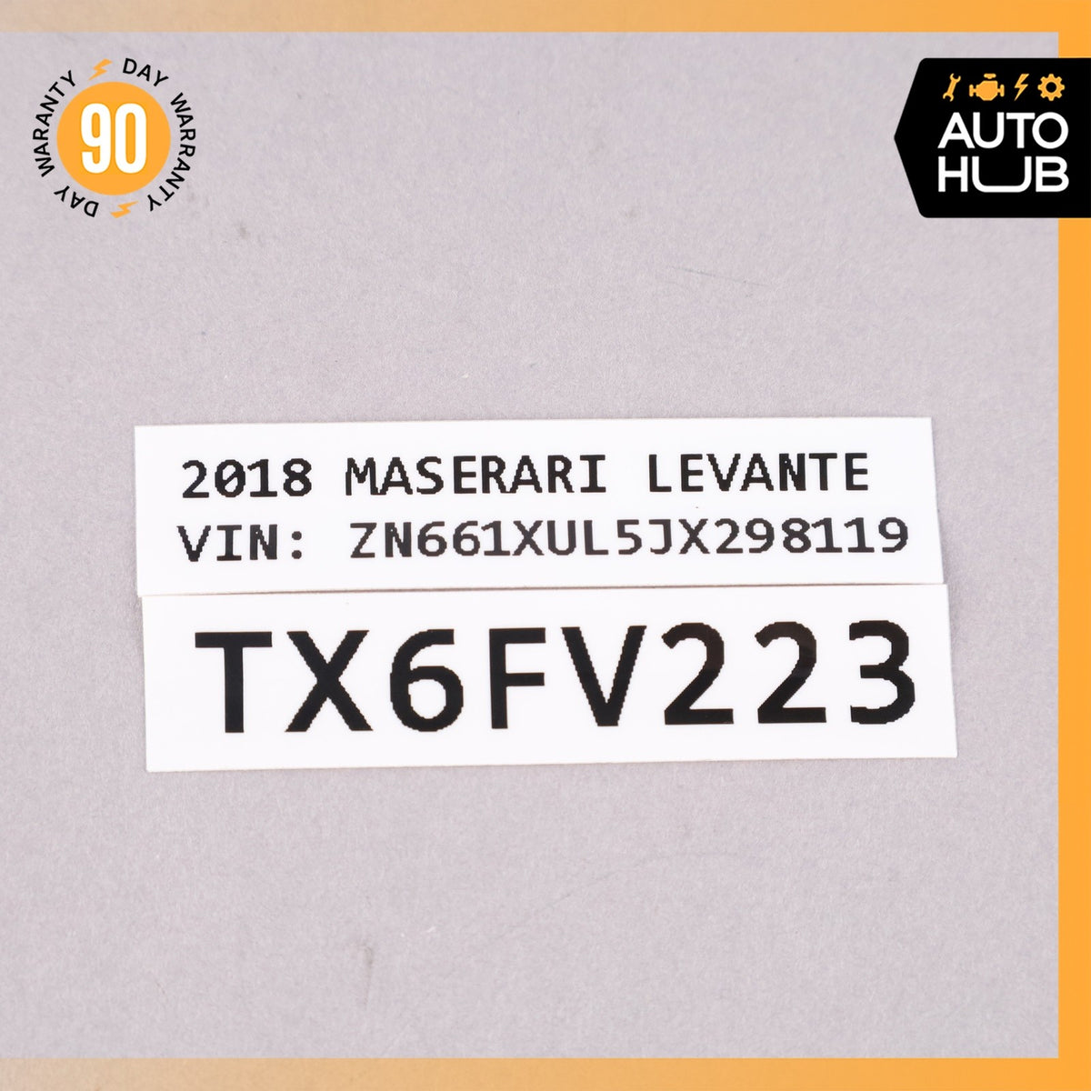 17-20 Maserati Levante M161 Center Dashboard Analog Clock OEM 89k - photo 10
