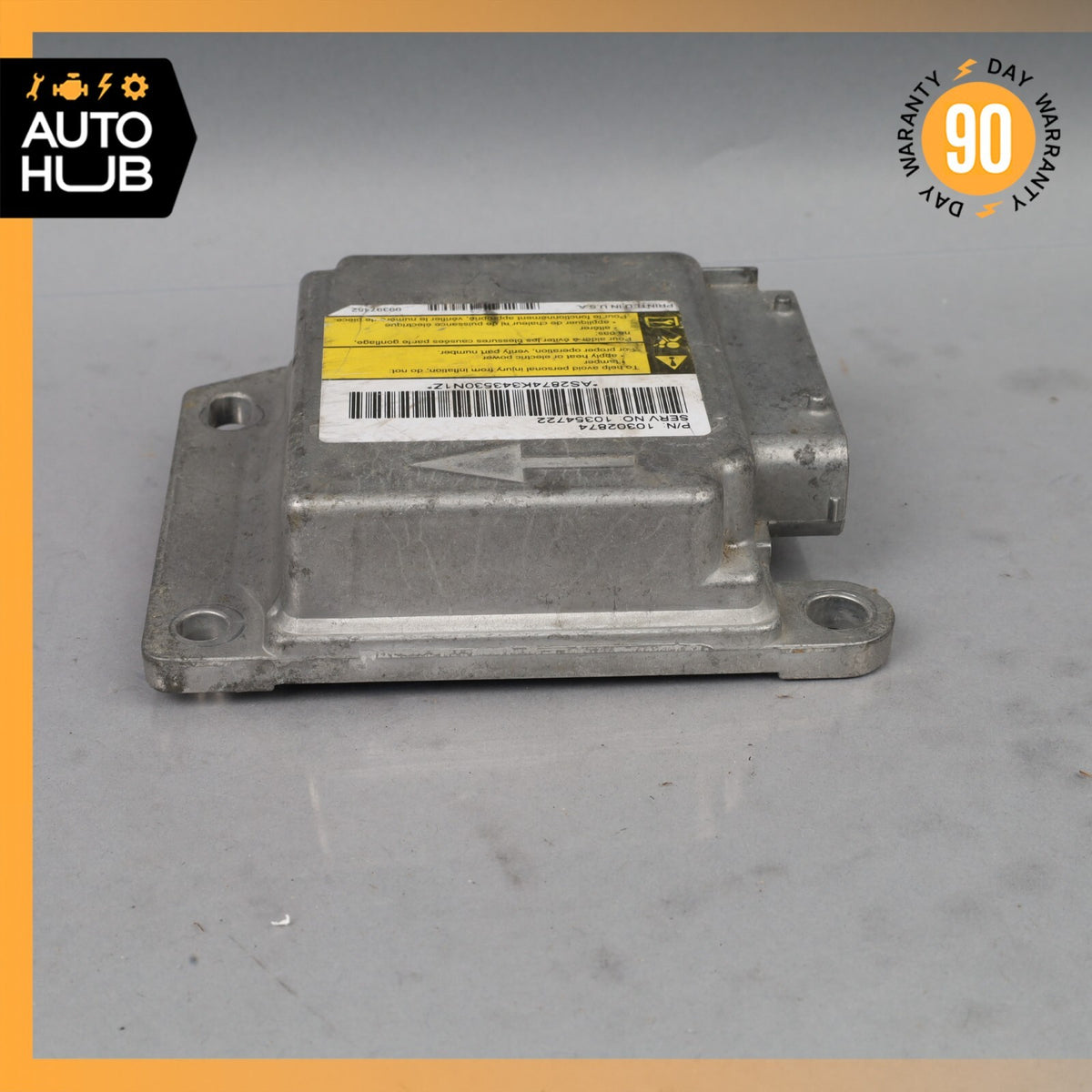 2005 Chevrolet Corvette C6 Airbag Air Bag Sensor SRS Control Module OEM - photo 4