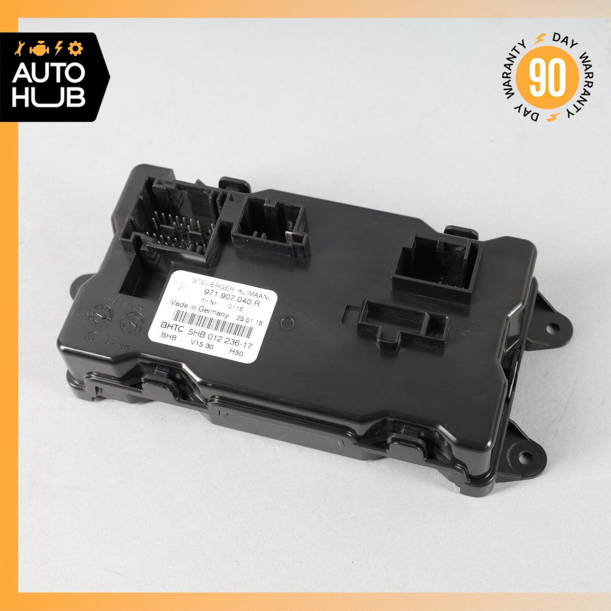 17-23 Porsche Panamera 4S 971 A/C AC Air Conditioning Control Module OEM 6k - photo 2