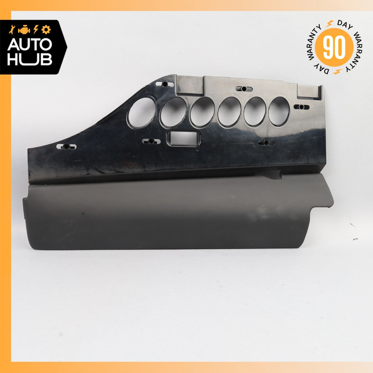 03-15 Bentley Continental GT Right Knee Panel Under Dashboard Dash w/Trim OEM - photo 2