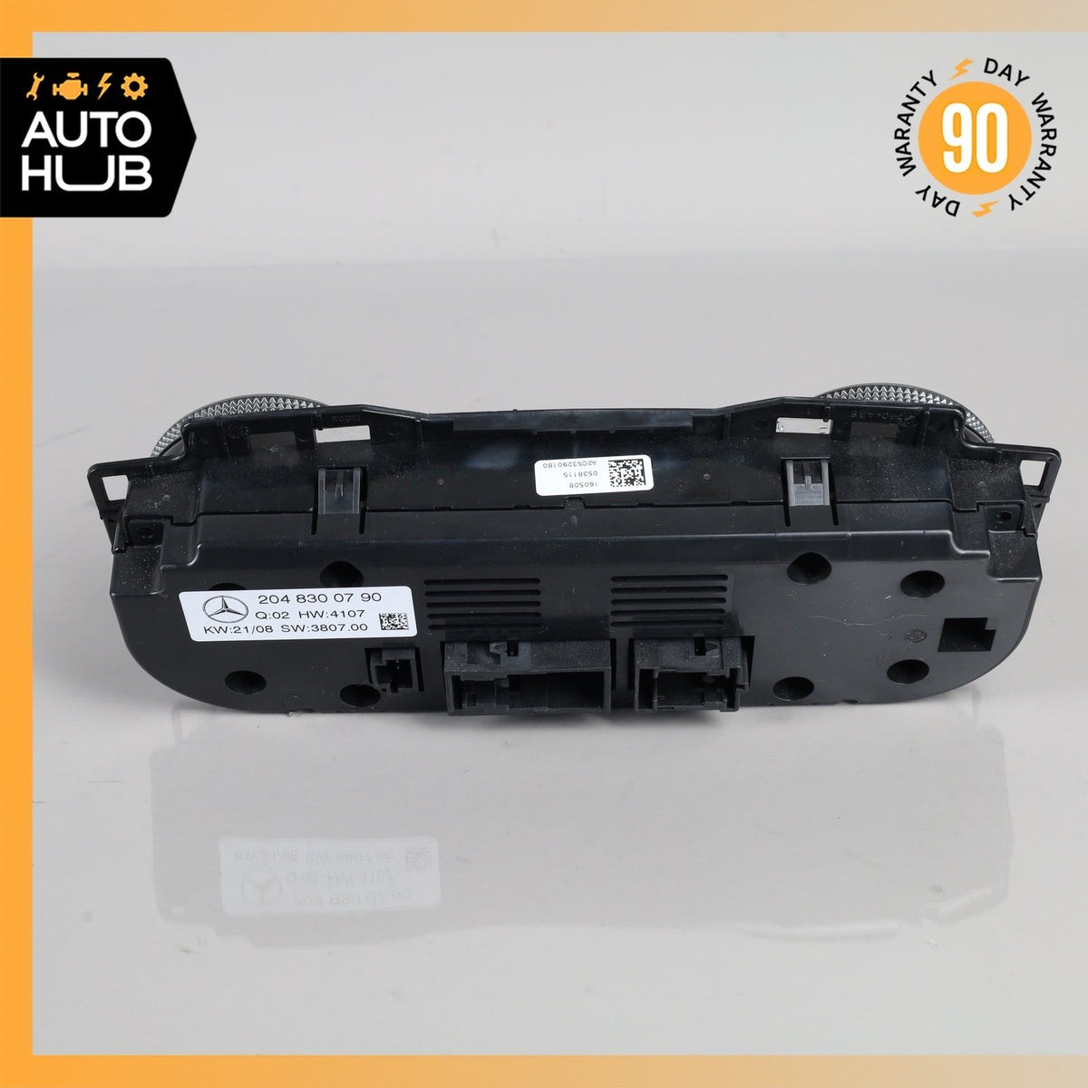08-11 Mercedes W204 C63 AMG C300 AC A/C Heater Climate Control 2048300790 OEM - photo 8