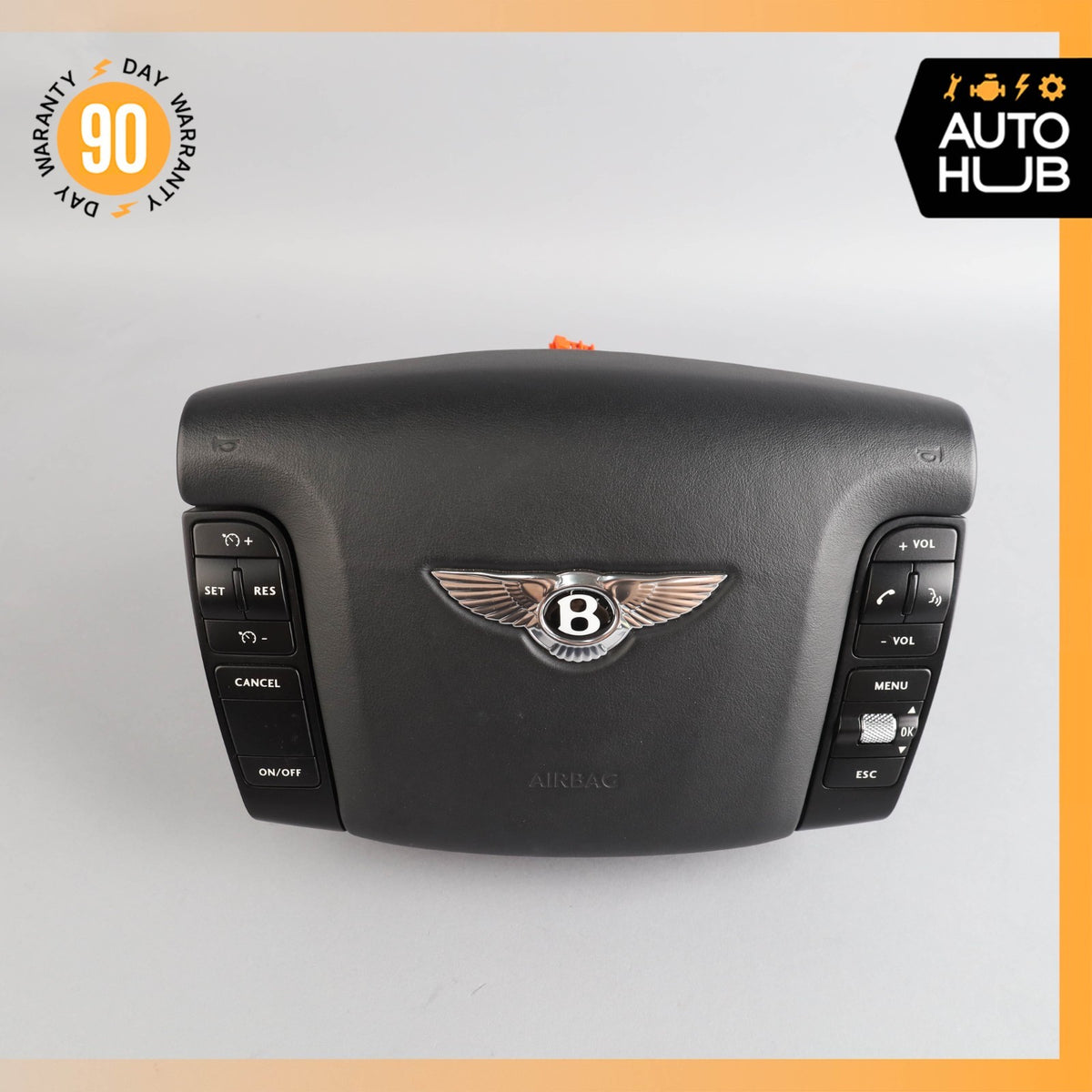 03-13 Bentley Continental Flying Spur  GT Driver Steering Wheel Airbag OEM - photo 1