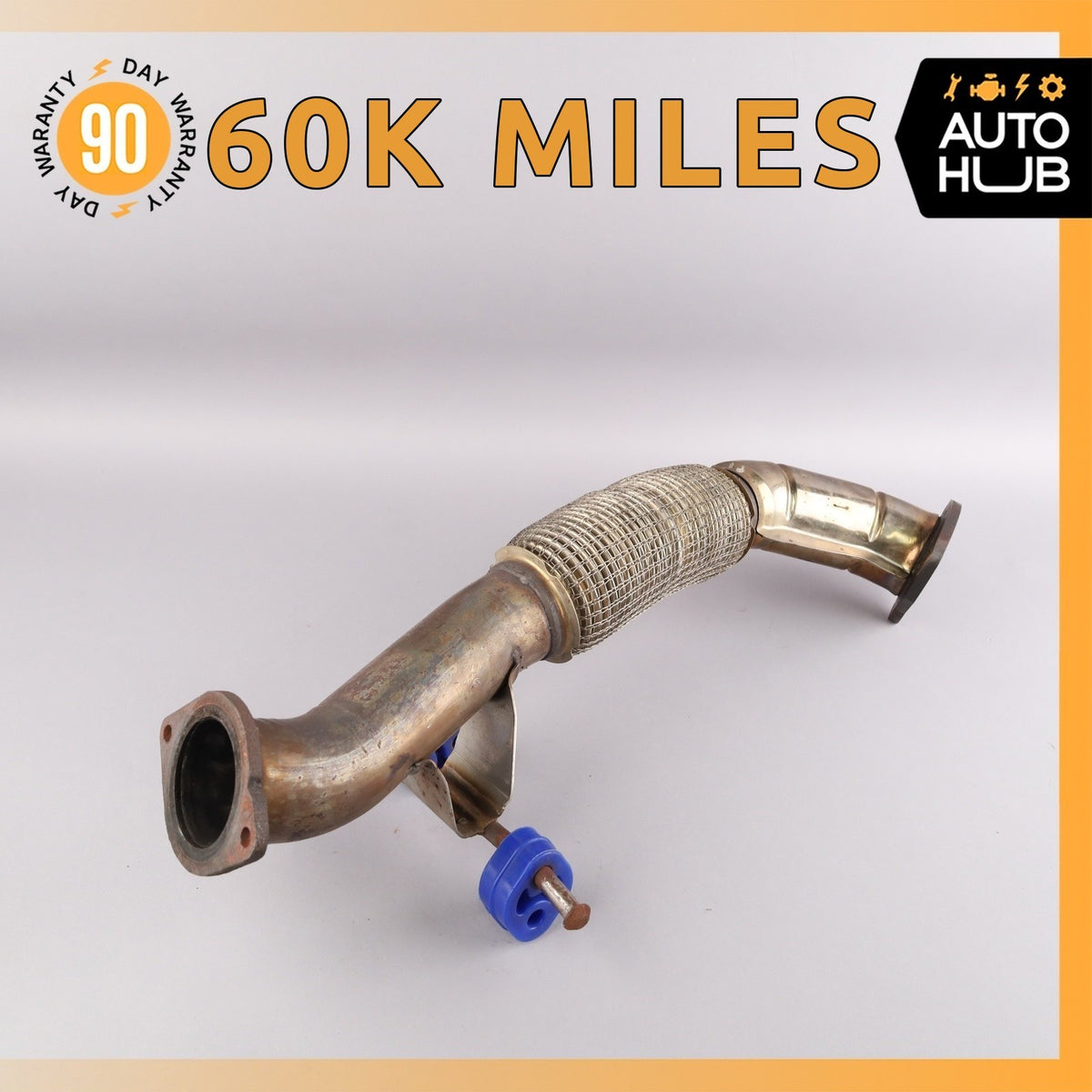 22-24 Volvo S60 2.0L L4 Front Engine Exhaust Downpipe 31493354 OEM - photo 1