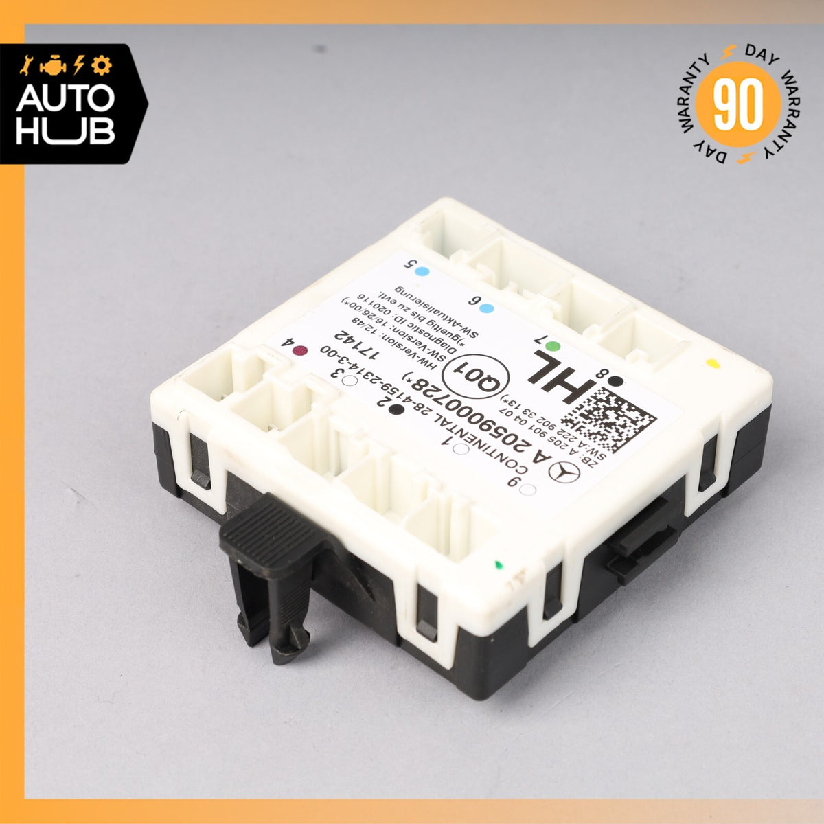 16-19 Mercedes W205 C300 C350e Rear Left Driver Side Door Control Module OEM 41k - photo 2