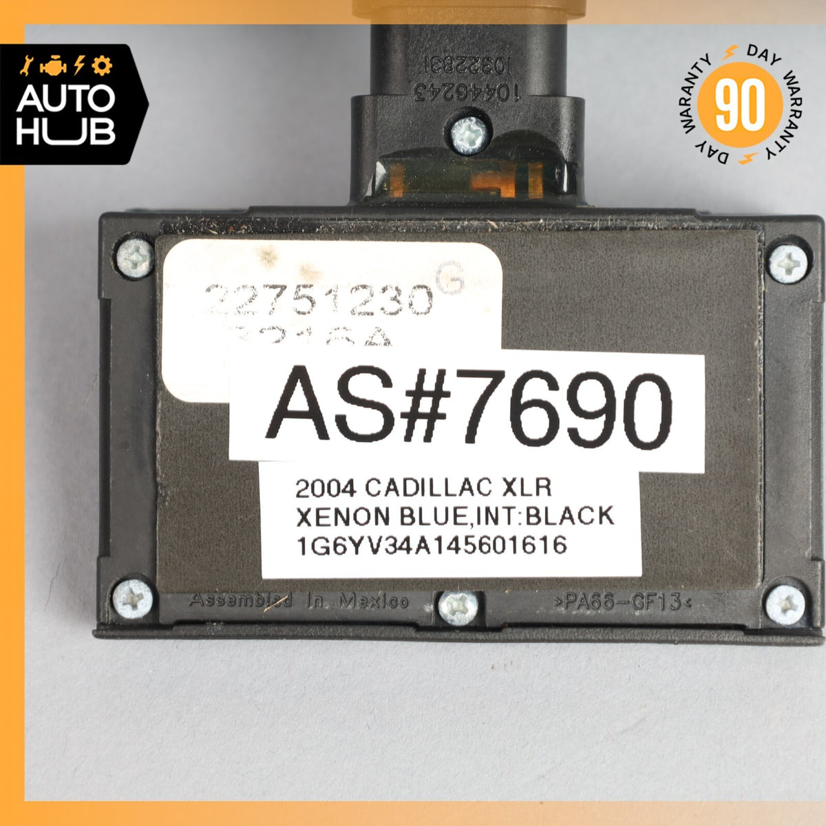 04-13 Cadillac XLR Front Right or Left Door Switch Button 10446243 OEM 51k - photo 8
