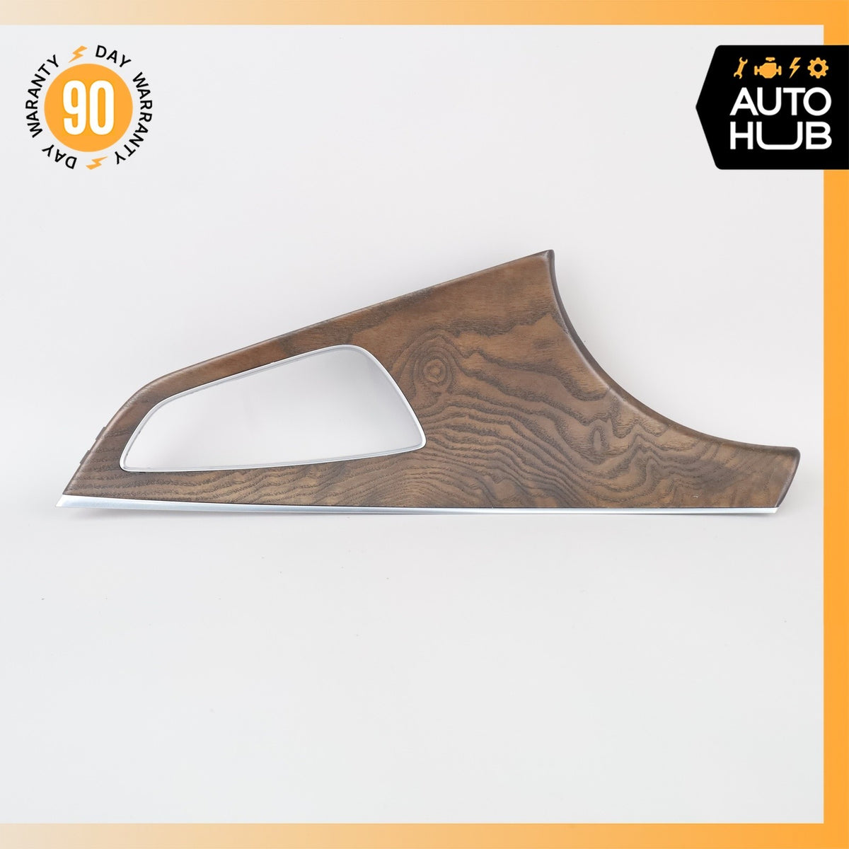 Audi 4G8 A7 S7 Quattro Fron Right Door Handle Cover Panel Bezel Molding Wood OEM - photo 3