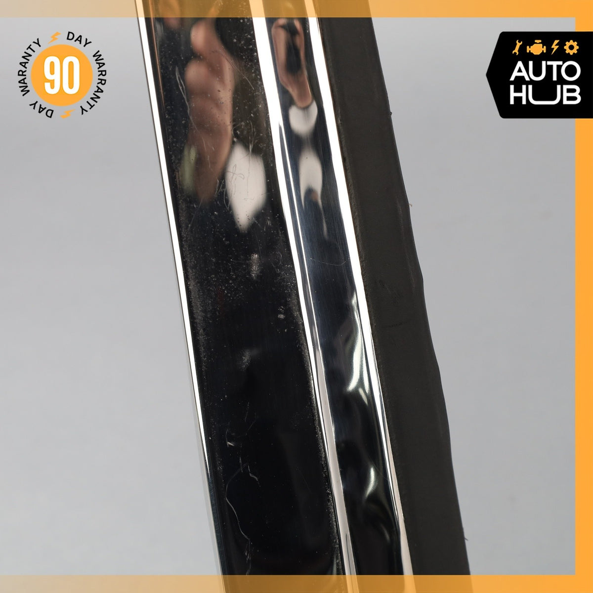 99-02 Bentley Arnage / RR Seraph Rear Left Door Window Molding Frame OEM 42k - photo 12