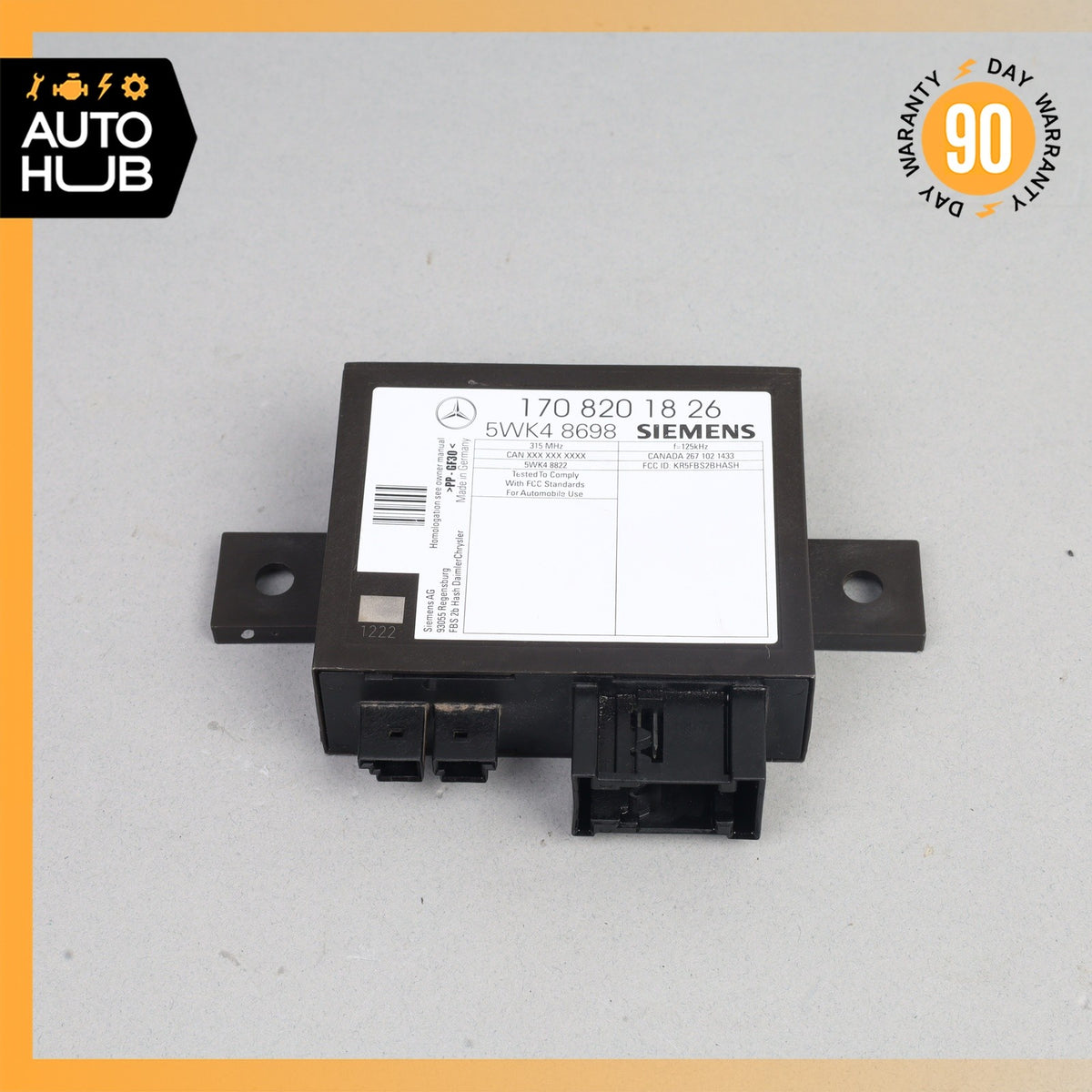 97-08 Mercedes R170 SLK320 Crossfire SRT-6 Immobilizer Relay Control Module OEM - photo 3