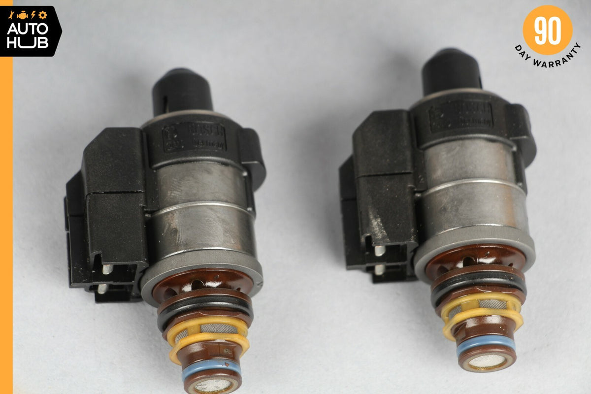 Mercedes S350 CL550 722.9 Transmission Solenoid Valve Blue & Black Caps Set of 8 - photo 7