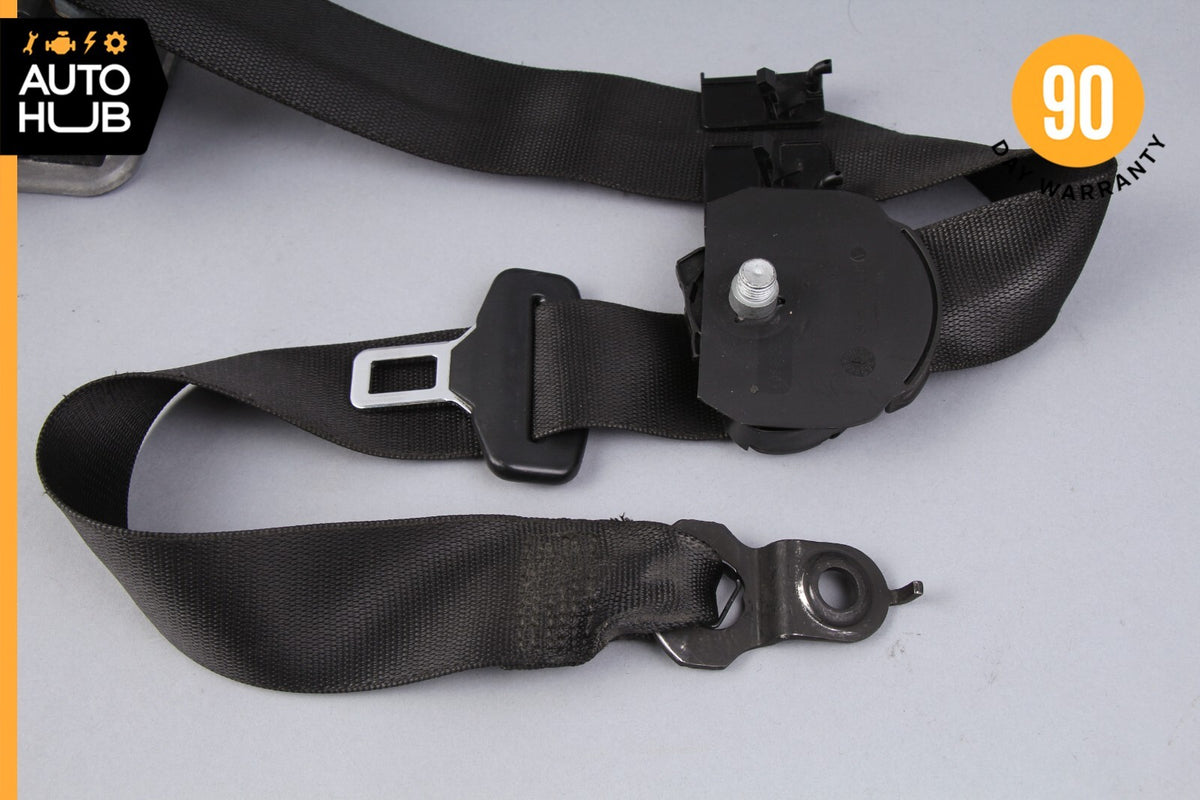 07-09 Mercedes W211 E550 E350 CLS550 Front Left Driver Side Seat Belt Black OEM - photo 7
