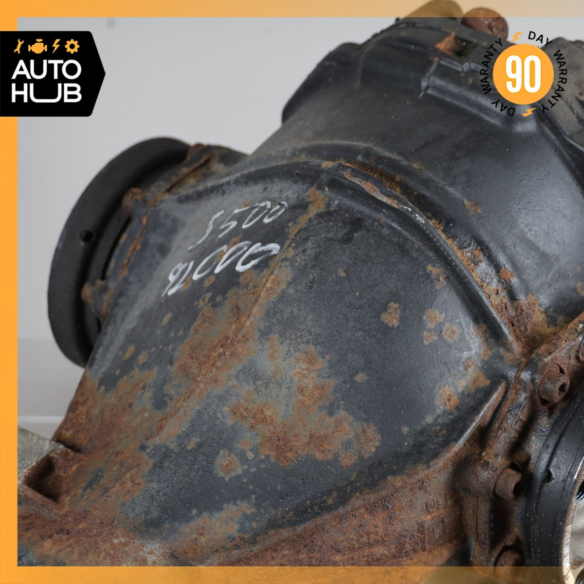 92-99 Mercedes W140 S500 600SEC Rear Differential Diff Axle Carrier 2.65 OEM - photo 9