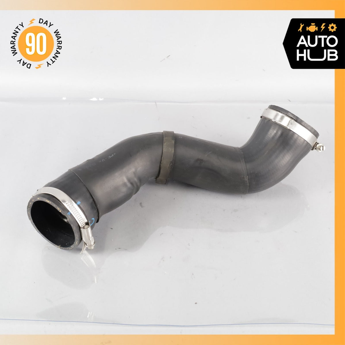 03-12 Bentley Continental GT GTC 6.0L Left Side Intercooler Hose Pipe OEM - photo 1