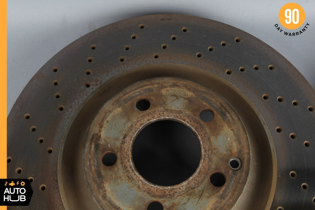 03-06 Mercedes W211 E55 CLS55 AMG Front Brake Rotors 2304210712 OEM - photo 4