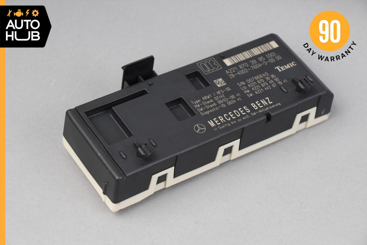 07-14 Mercedes W221 S550 S63 CL550 Trunk Release Remote Open Close Module OEM - photo 1