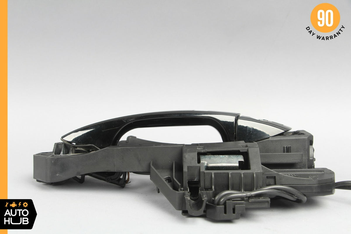 07-13 Mercedes W216 CL63 AMG CL550 Left Driver Door Handle Keyless Go Black OEM - photo 6