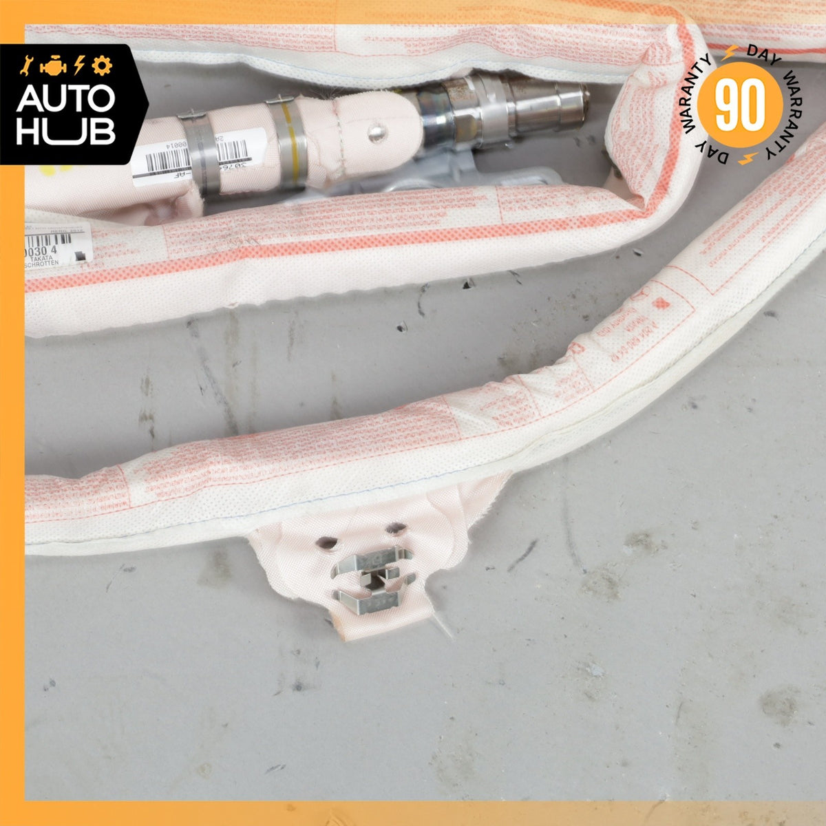 12-14 Mercedes W204 C250 C350 C63 Coupe Roof Curtain Air Bag Right Side OEM 45k - photo 6
