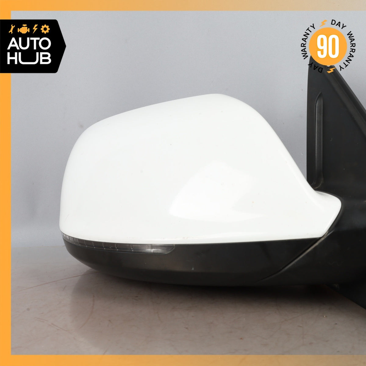 09-14 Audi 8R Q5 SQ5 Front Right Side Rear View Mirror White OEM - photo 6