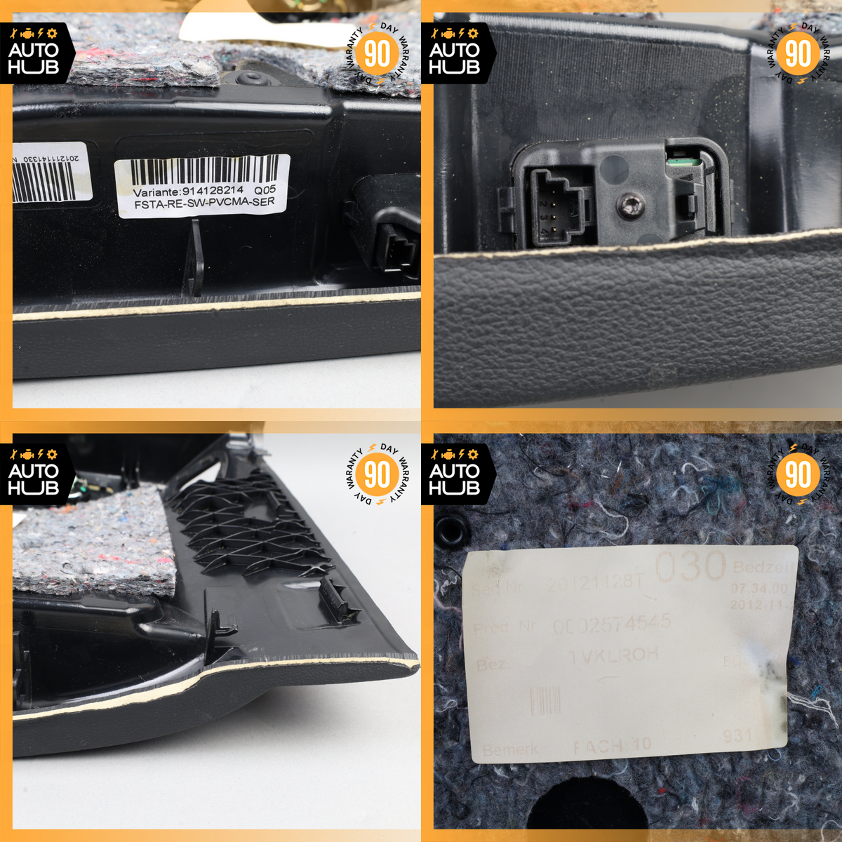 11-13 Mercedes W207 E350 E550 Convertible Door Panel Rear Right Side OEM 69k - photo 21