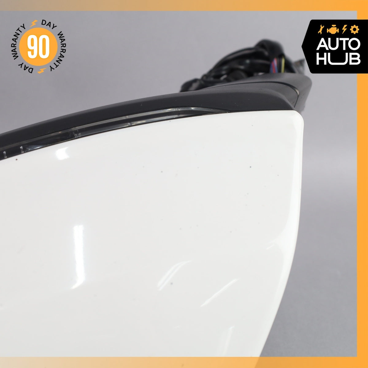 18-25 Audi FY Q5 Left Side Rear View Door Mirror Assembly w/ Blind Spot OEM - photo 12