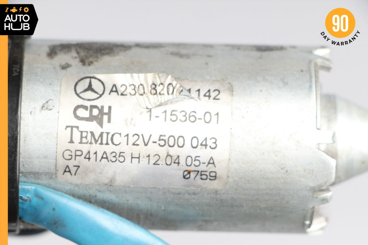 03-12 Mercedes R230 SL500 SL550 SL600 Front Right Seat Adjust Motor Set OEM - photo 9